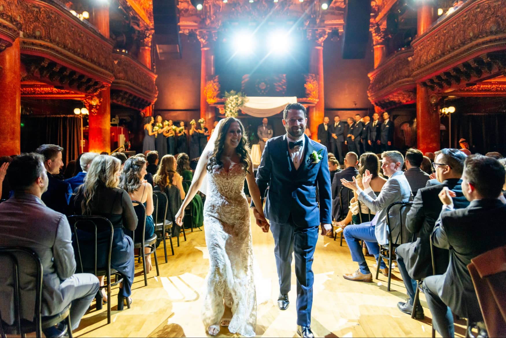 Inside A Wedding at Great American Music Hall in San Francisco