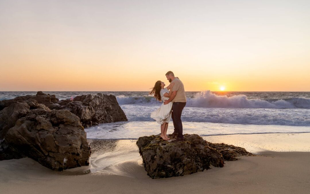 Big Sur Engagement Photos at Bixby Bridge